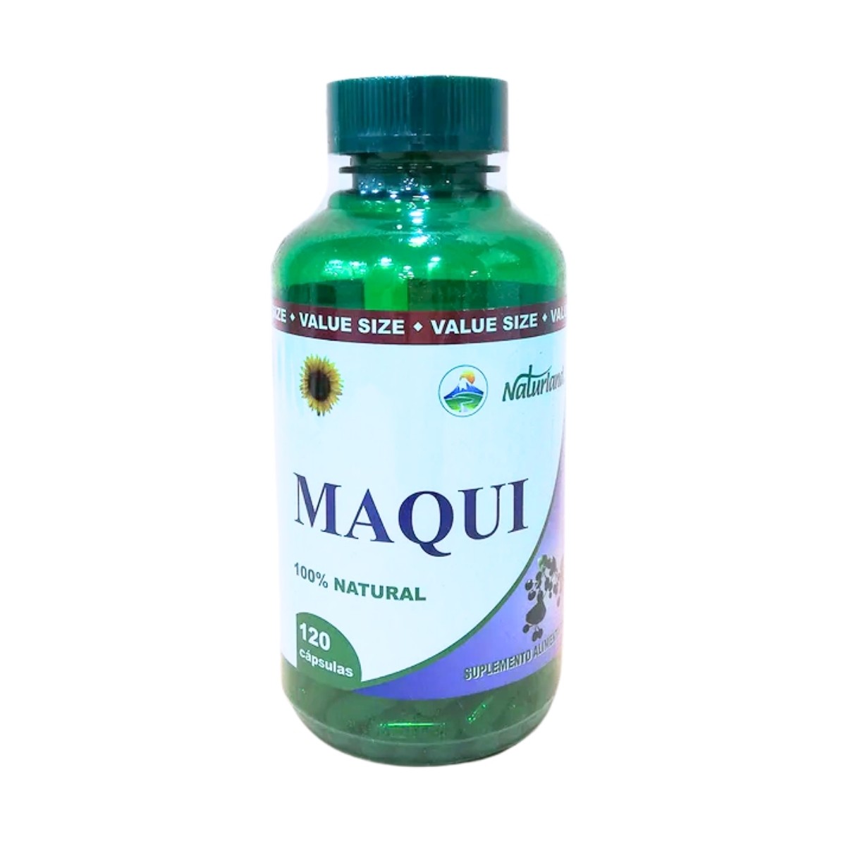 Maqui 120 Caps Value Size - Naturland