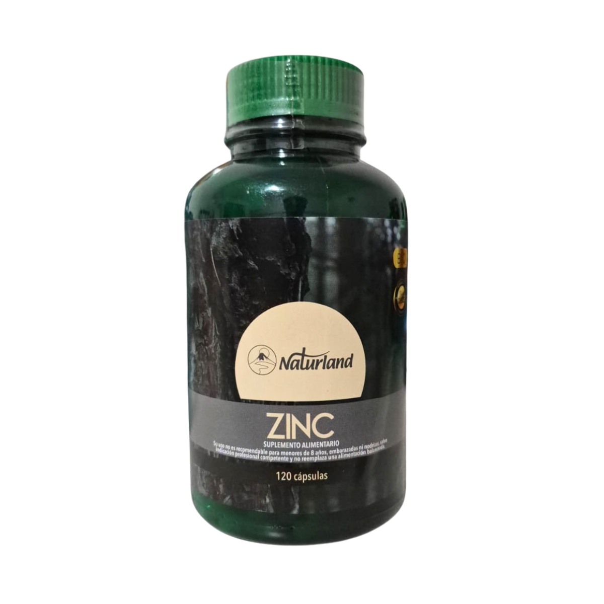 Zinc 120 Com 20 Mg. Naturland