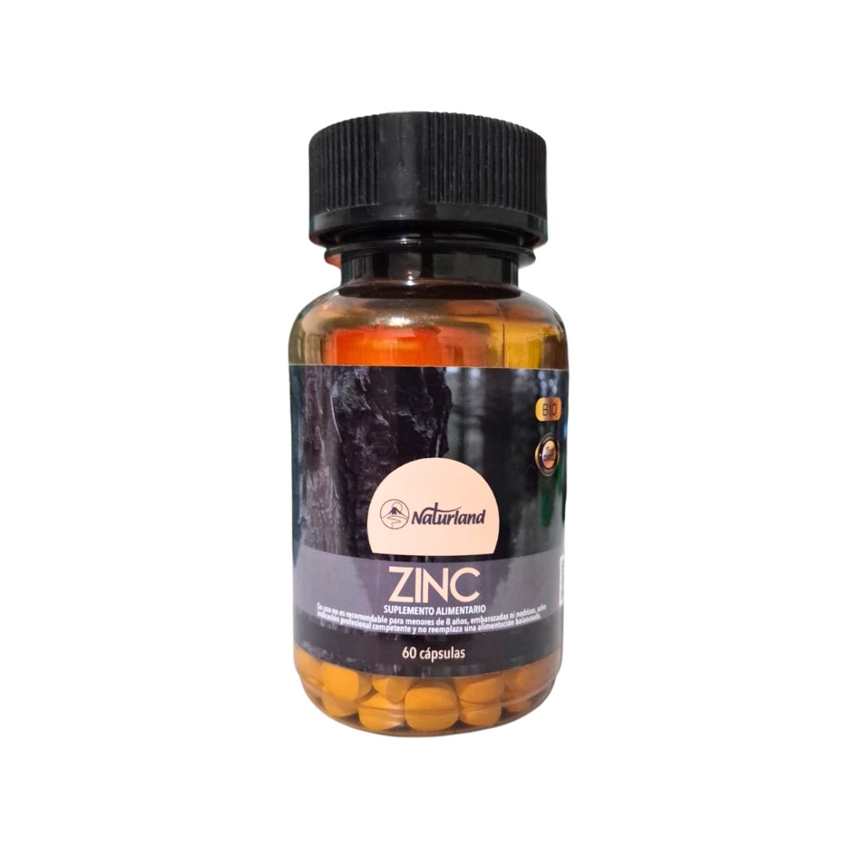Zinc 60 Com 20 Mg. Naturland