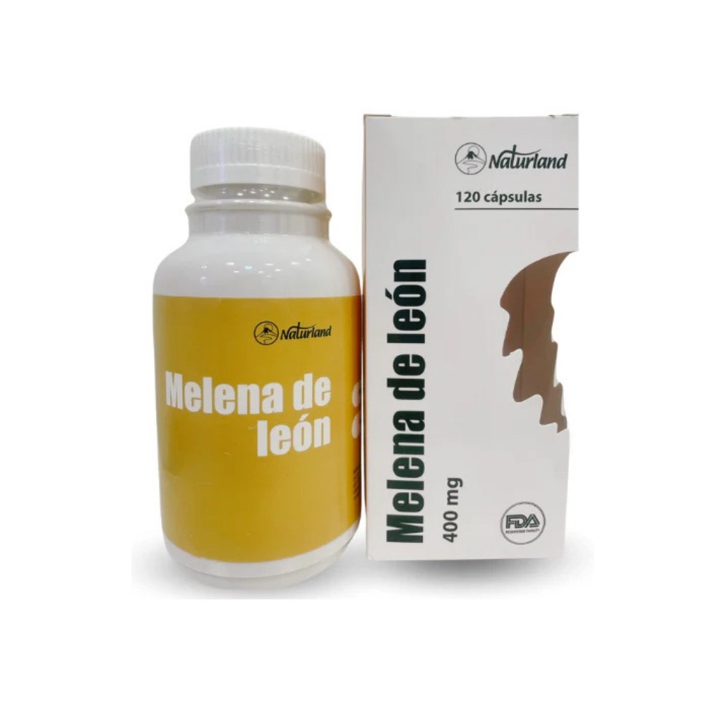 Melena De Leon 400Mg 120 Cápsulas Naturland