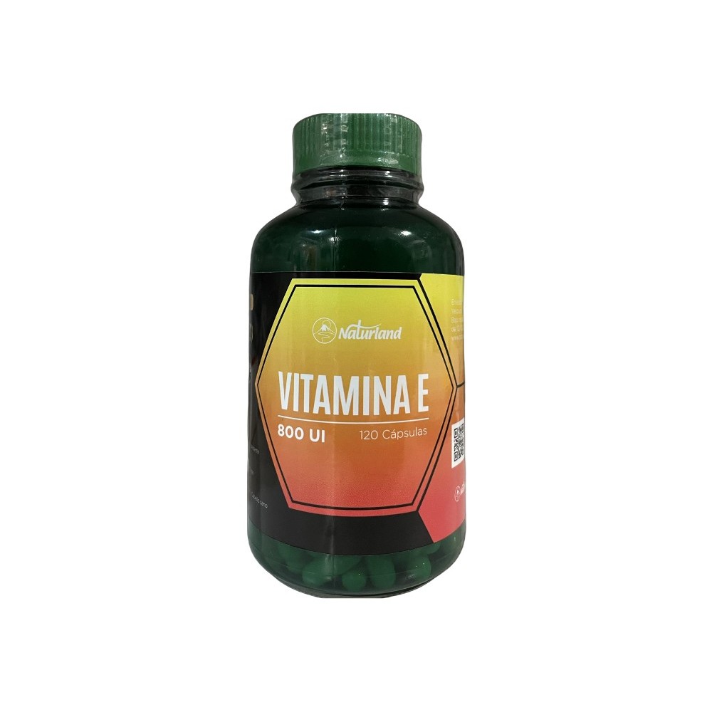 Vitamina E 800Ui 120 Cápsulas Naturland