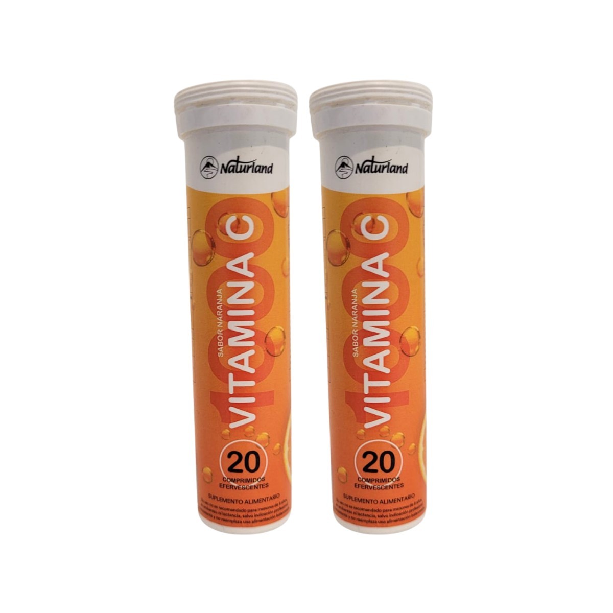 Terra C Vitamina C Efervecente 1000Mg X 20Comp Pack 2 Frascos