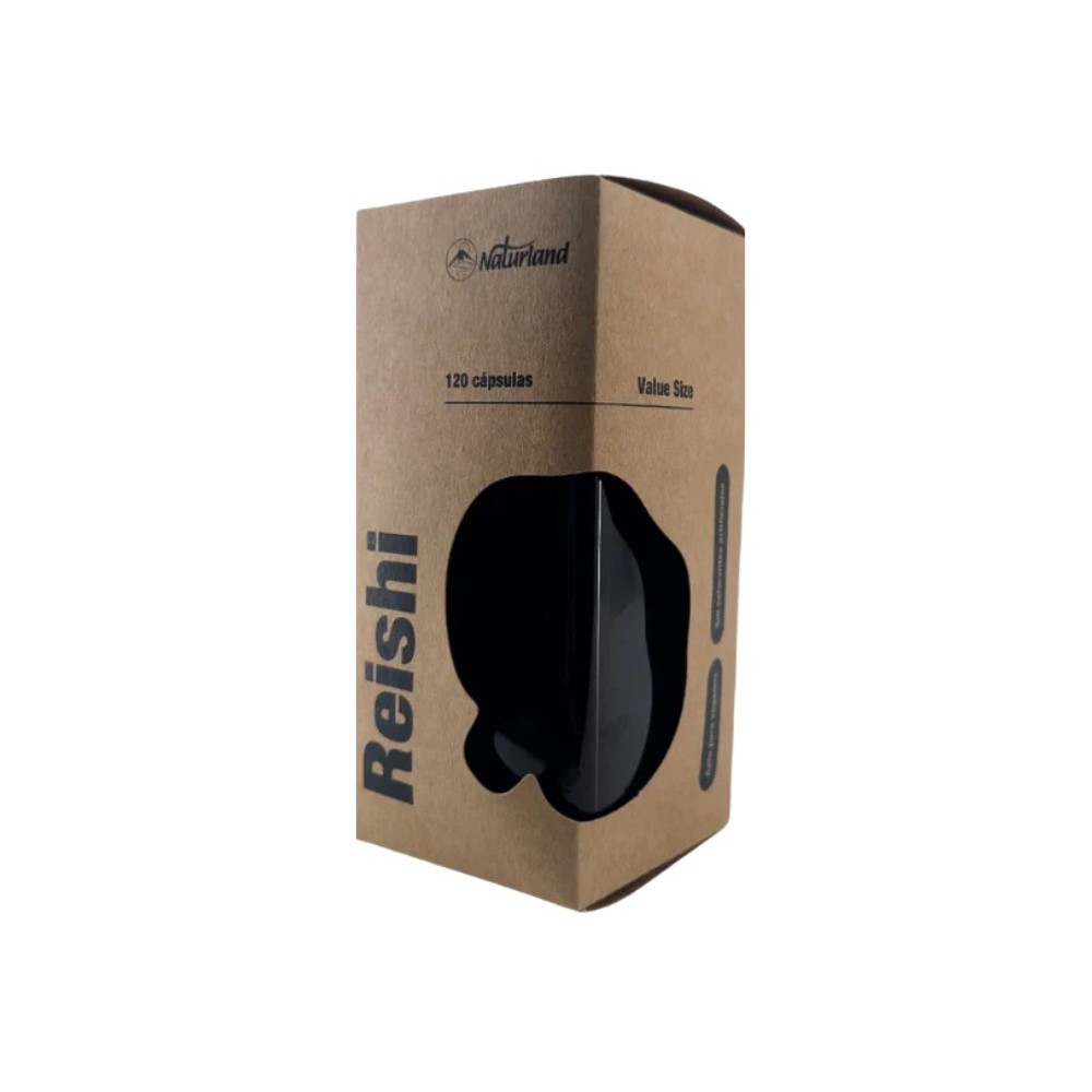Reishi Hongo medicinal 400mg 120 Cápsulas Naturland