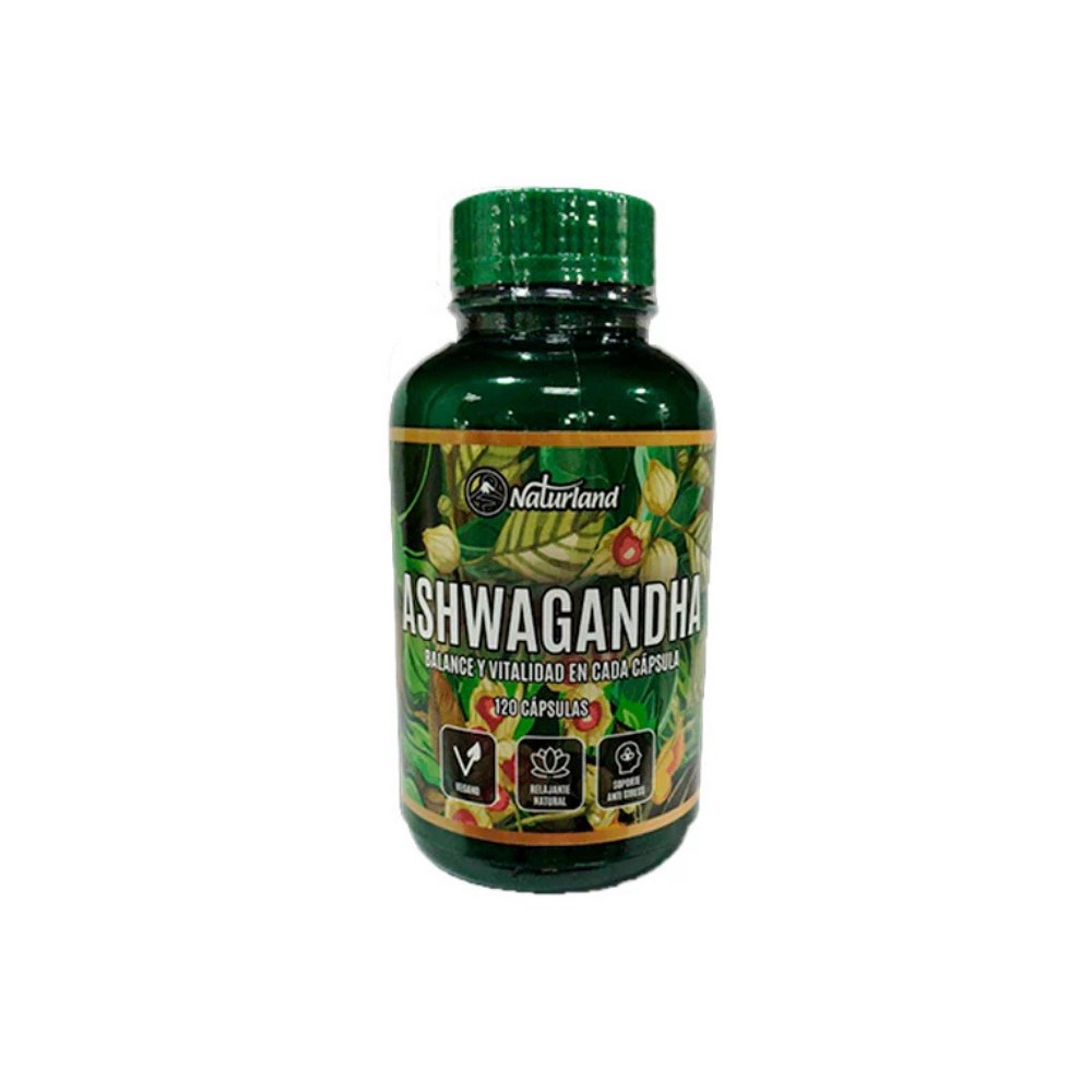 Ashwagandha 120 Cápsulas - Naturland
