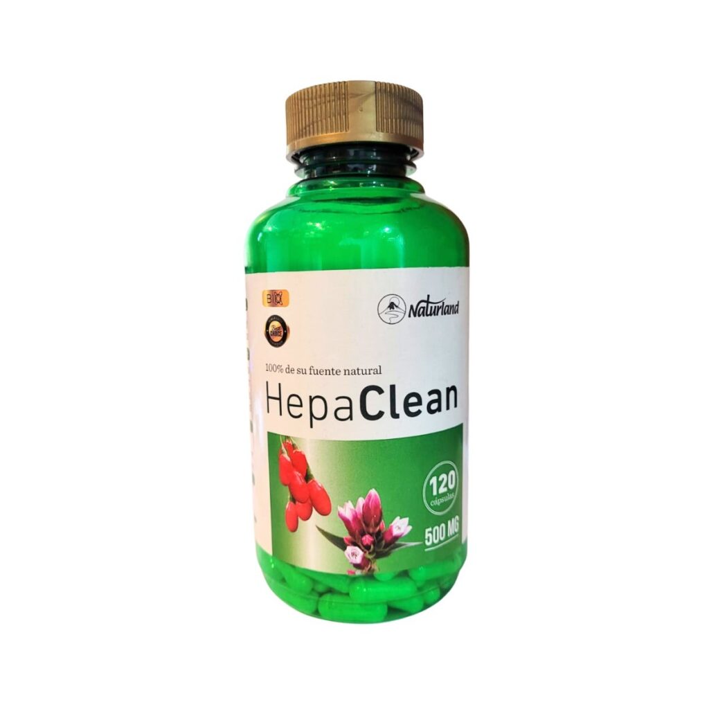 Hepa Clean 500Mg 120 Capsulas Value Size Naturland