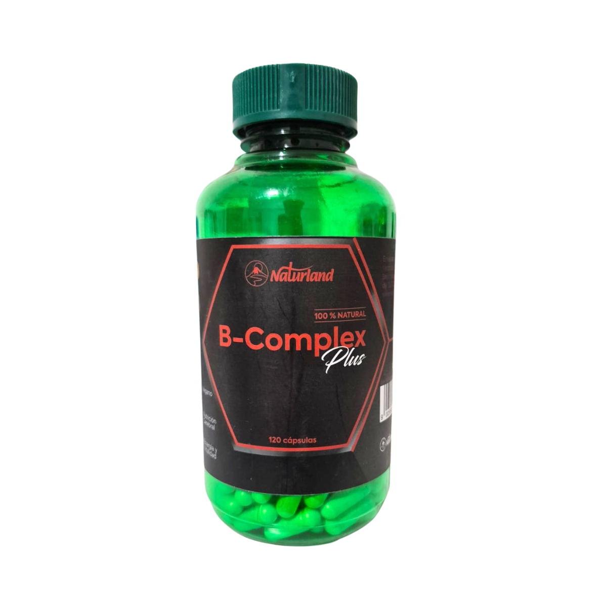 B-Complex Plus  120 Capsulas Value Size Naturland